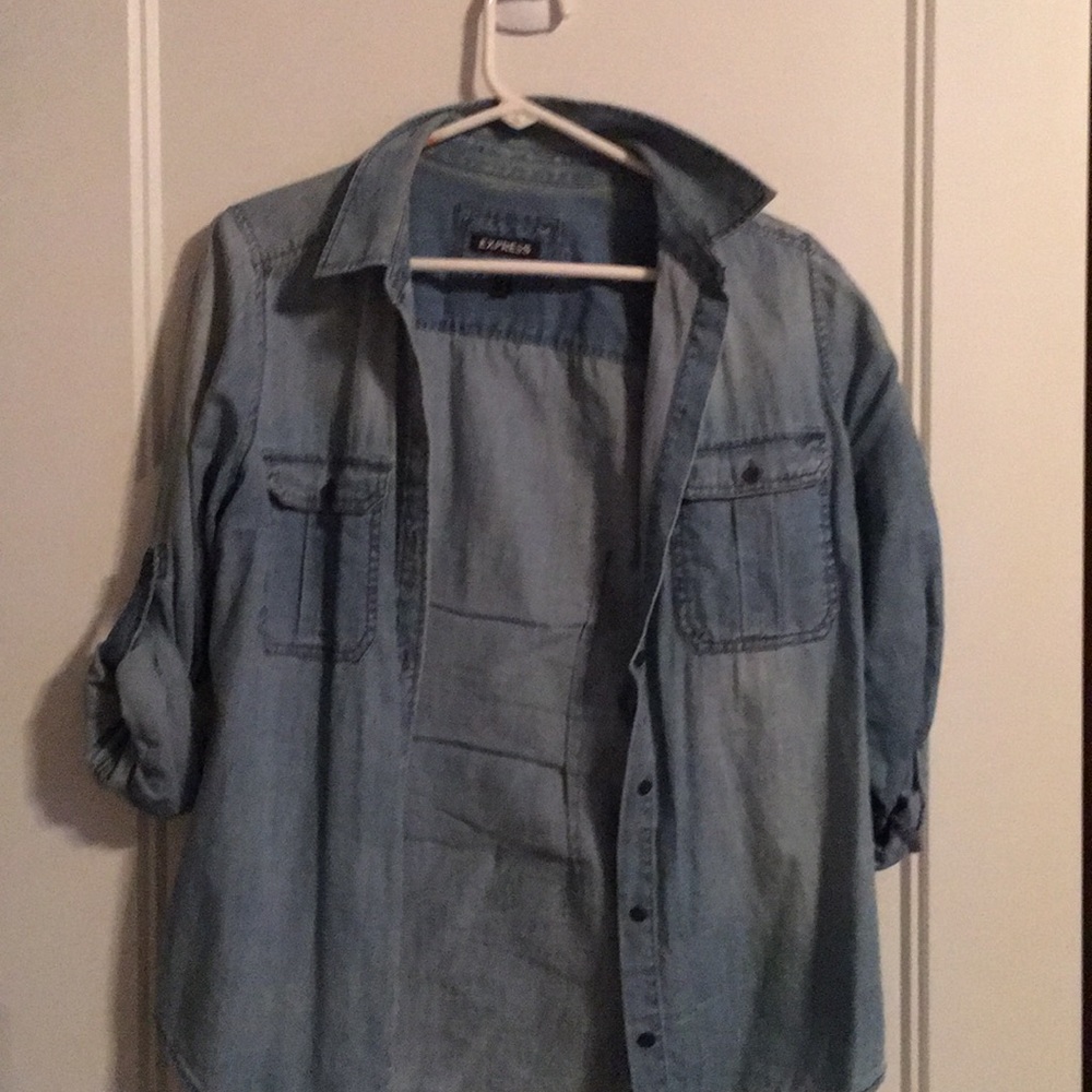 Light Jean colored express chambray